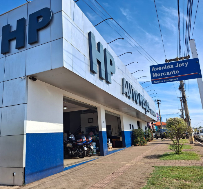Fachada da HP Auto Peças